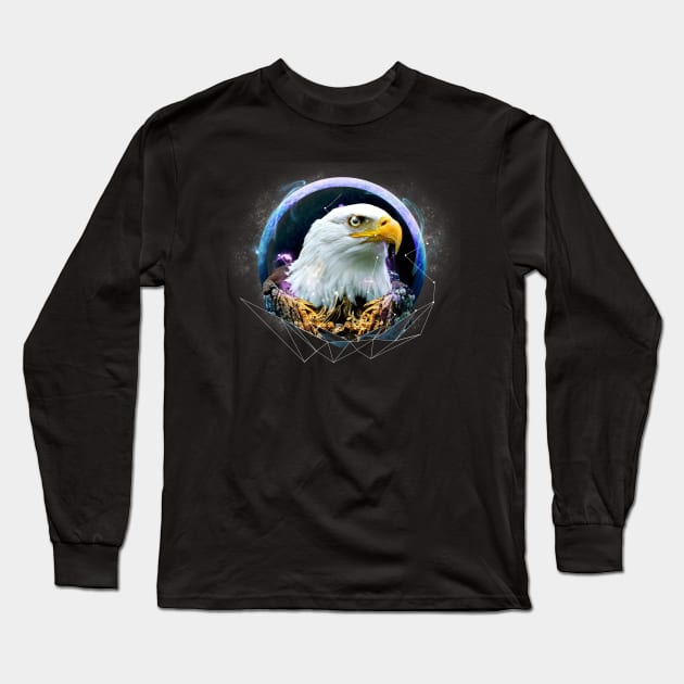 EAGLE galaxy Long Sleeve T-Shirt by PRESENTA